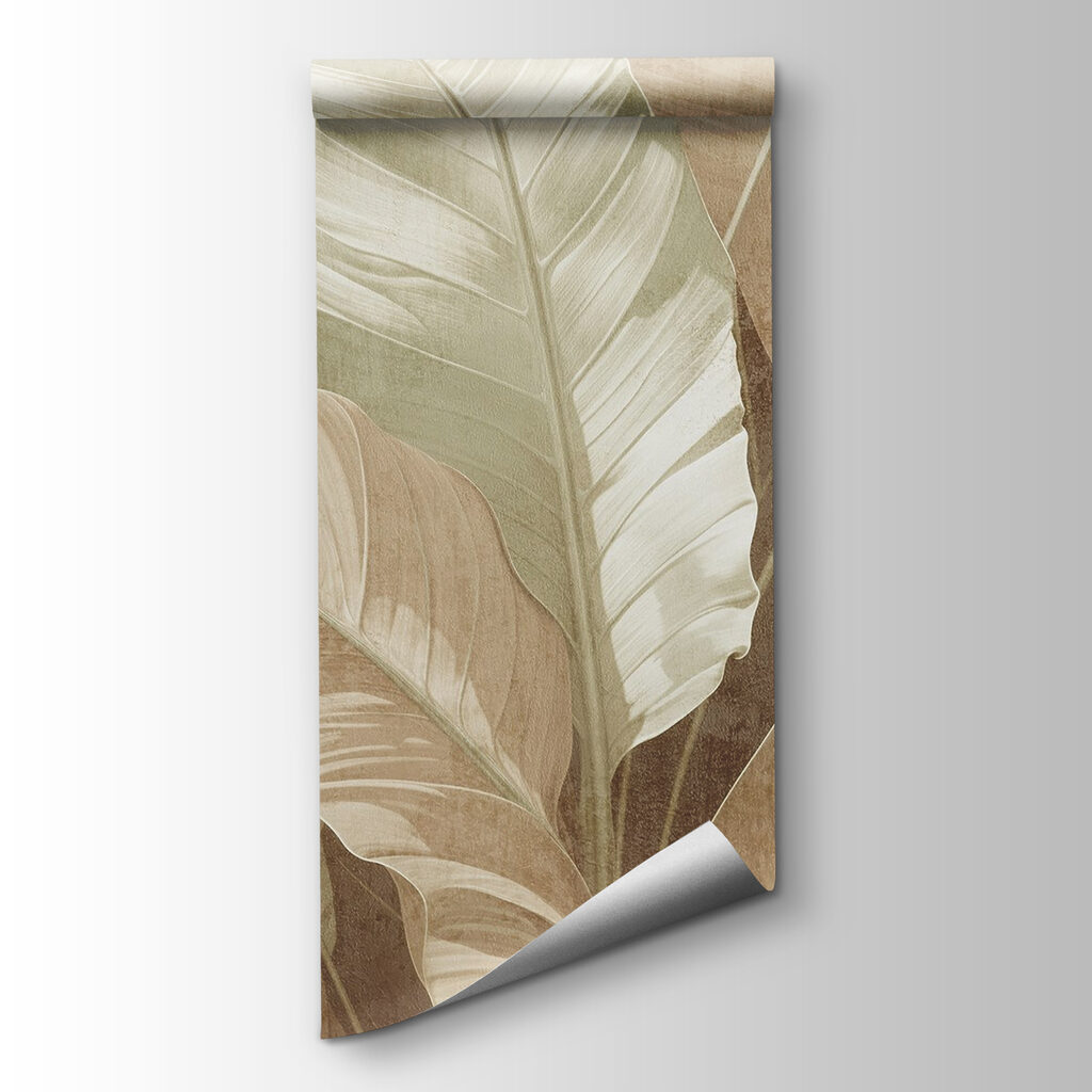Serene foliage in muted tones Serene foliage in muted tones