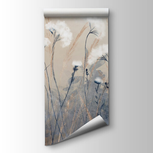 Group of flowers in a field