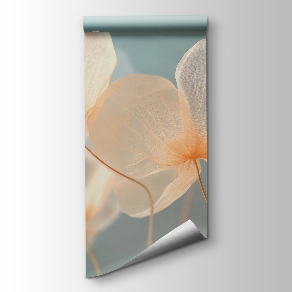 Delicate petals in soft hues