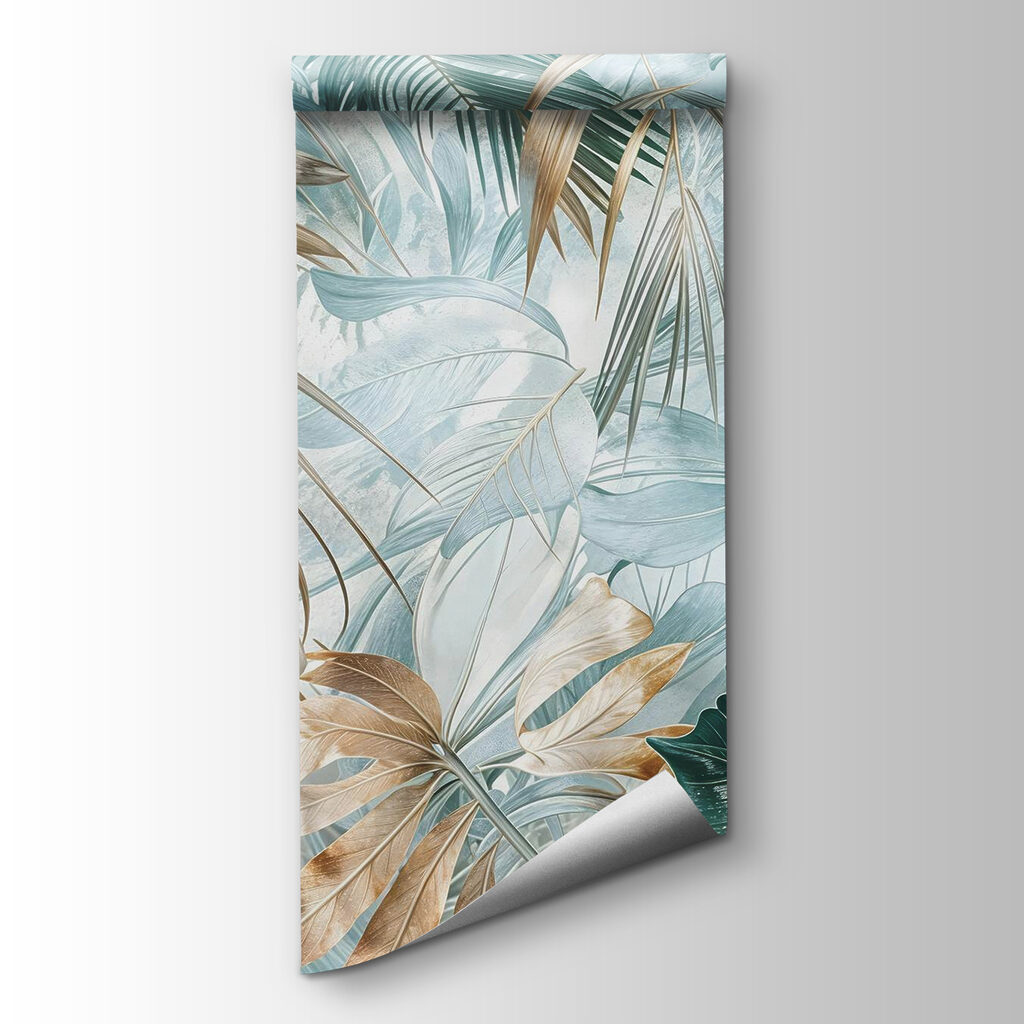 Delicate leaves in soft hues Delicate leaves in soft hues