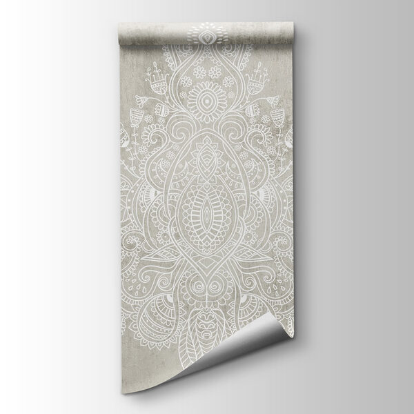 White and grey patterned background