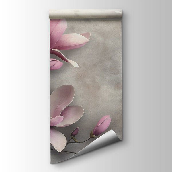 Delicate blossoms in soft hues