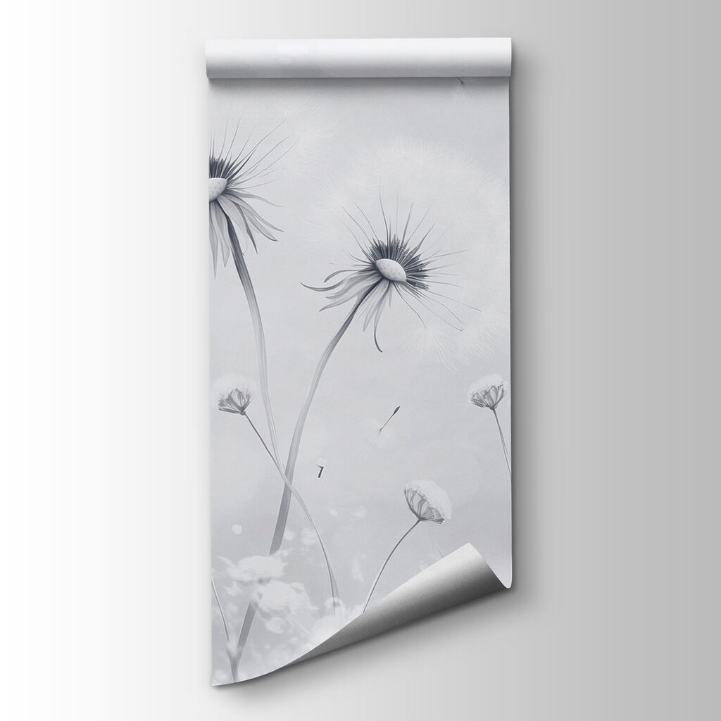 Group of dandelions in a field Group of dandelions in a field
