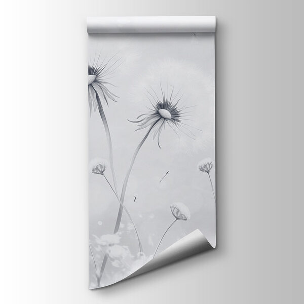 Group of dandelions in a field Group of dandelions in a field