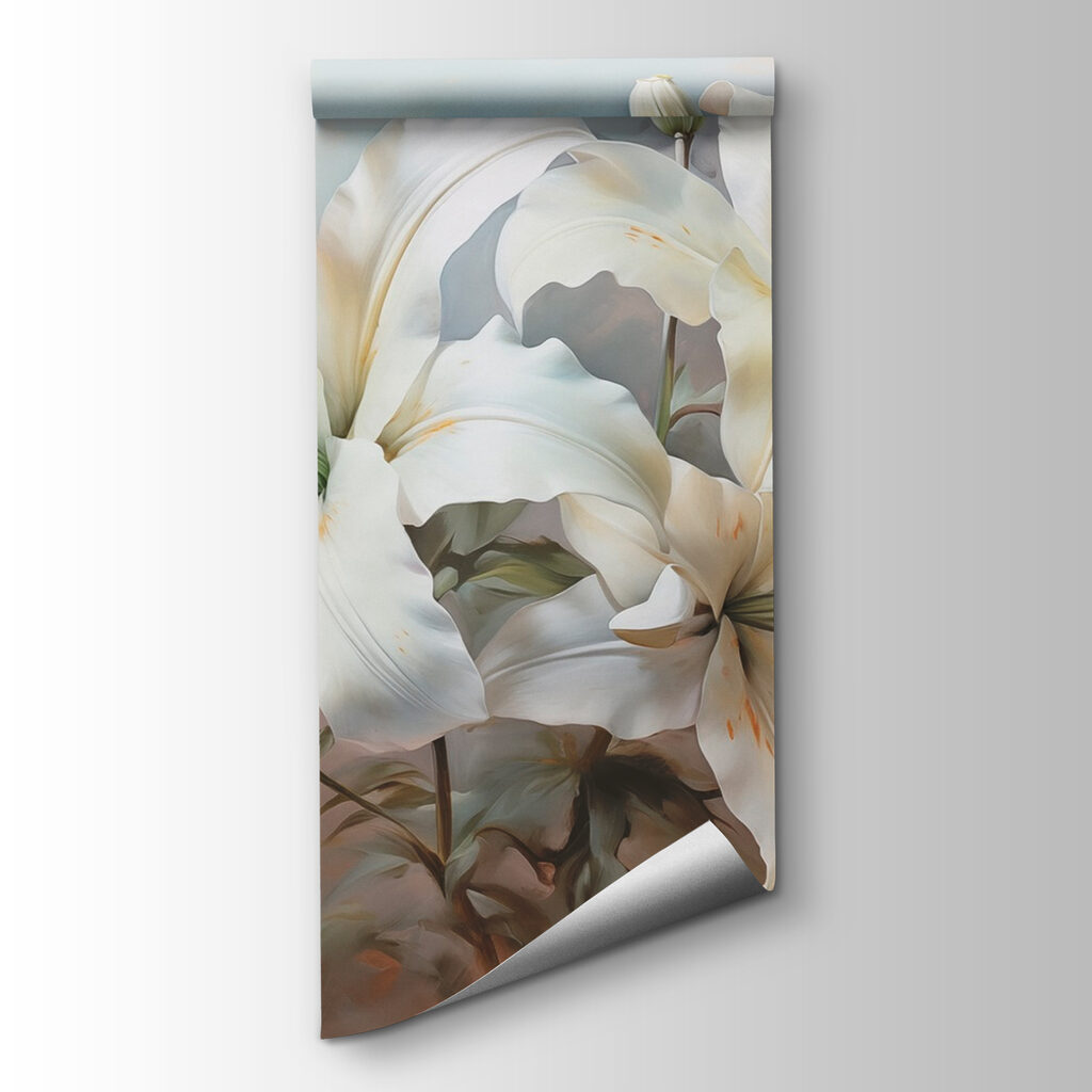 Delicate blooms in gentle hues