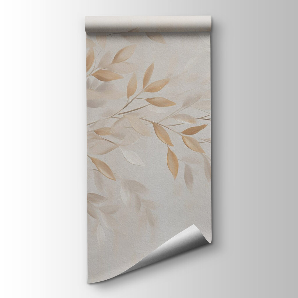 Delicate leaves in soft hues Delicate leaves in soft hues