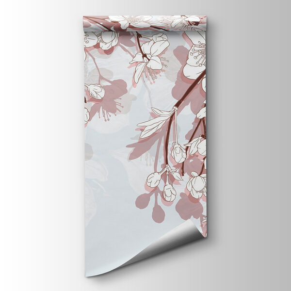 Delicate blossoms in soft hues