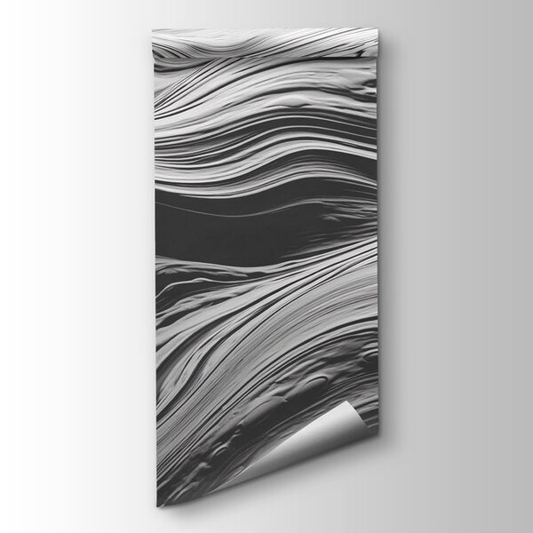 Flowing textures in monochrome tones