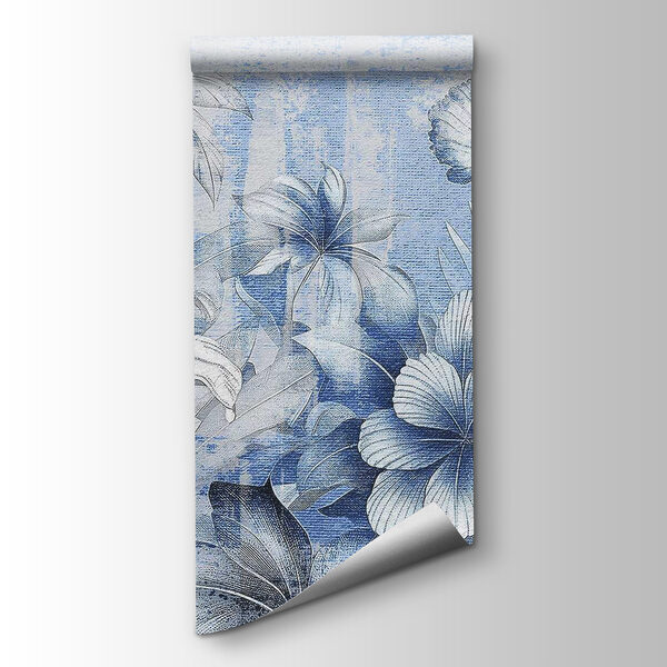 Delicate blooms in soft blue hues Delicate blooms in soft blue hues