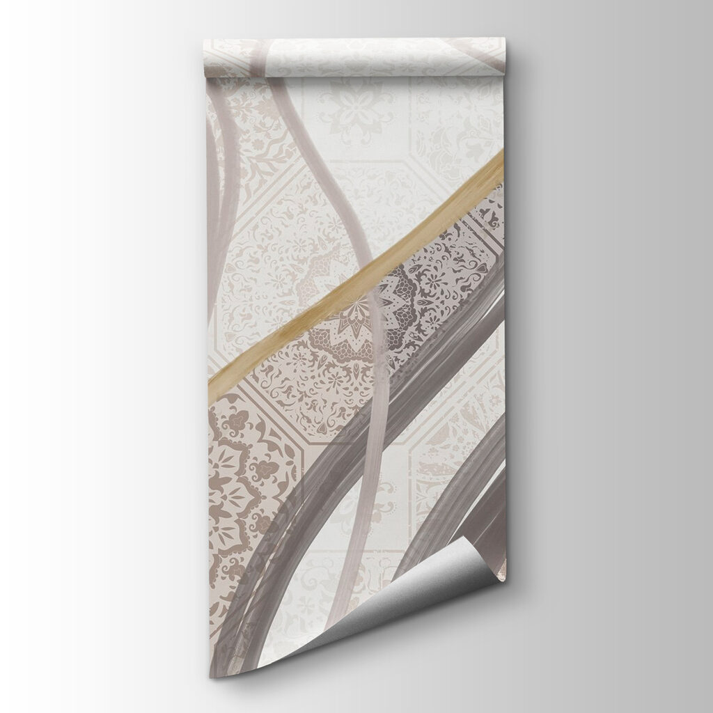 Sleek patterns in gentle hues Sleek patterns in gentle hues