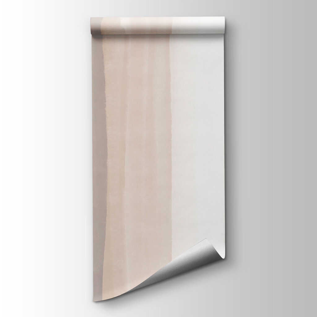 Textured stripes in soft color palette