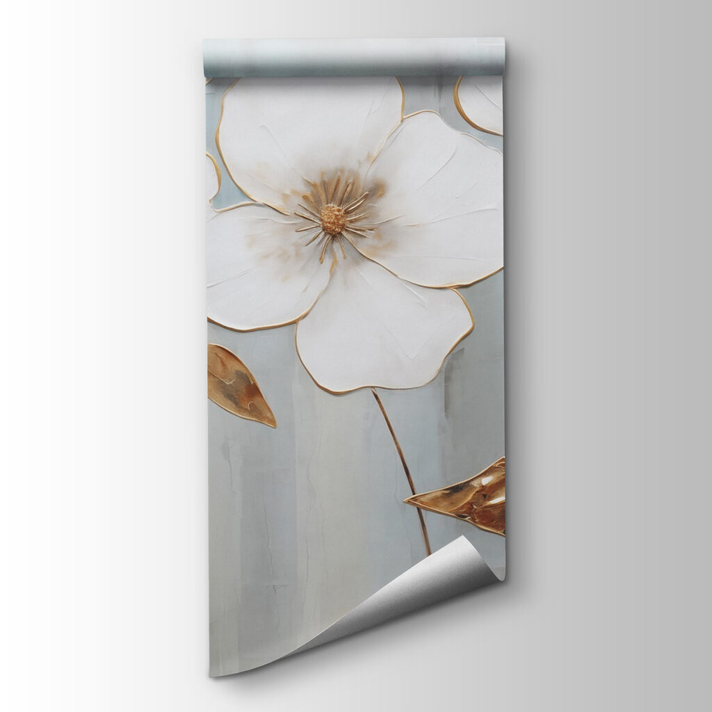 Delicate flowers with elegant accents Delicate flowers with elegant accents