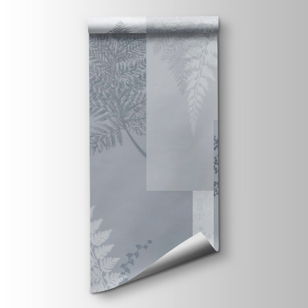 Grey and white floral pattern Grey and white floral pattern