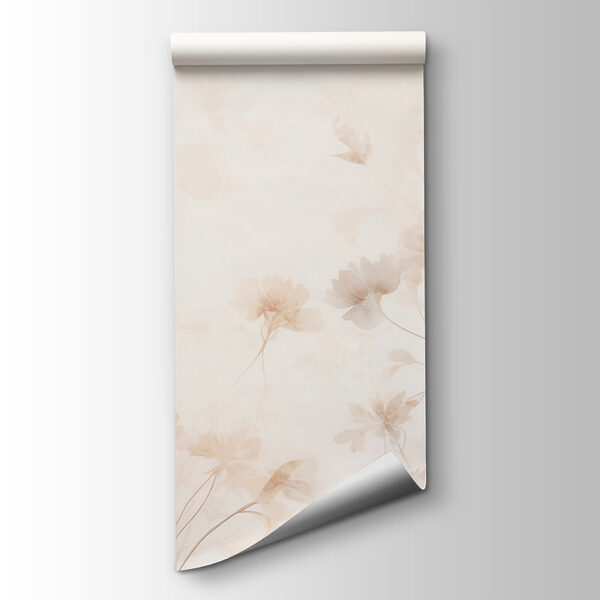 White and pink floral pattern