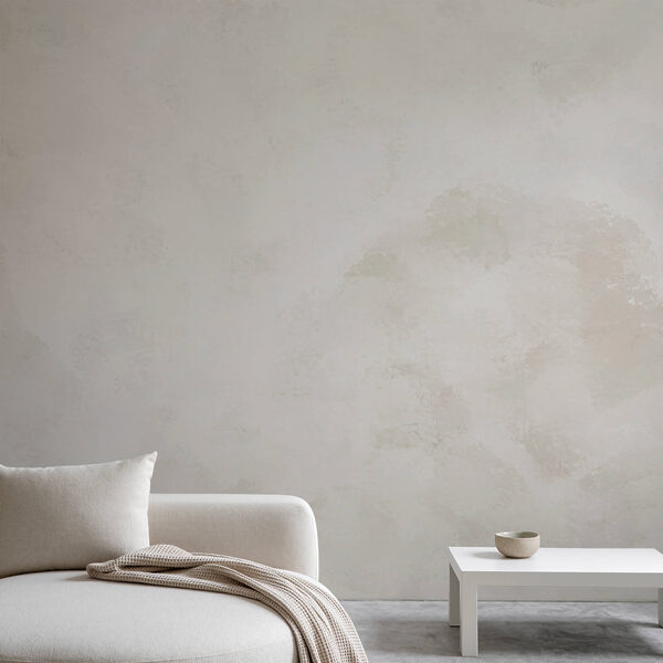 Weiße Oberfläche mit vielen kleinen Flecken