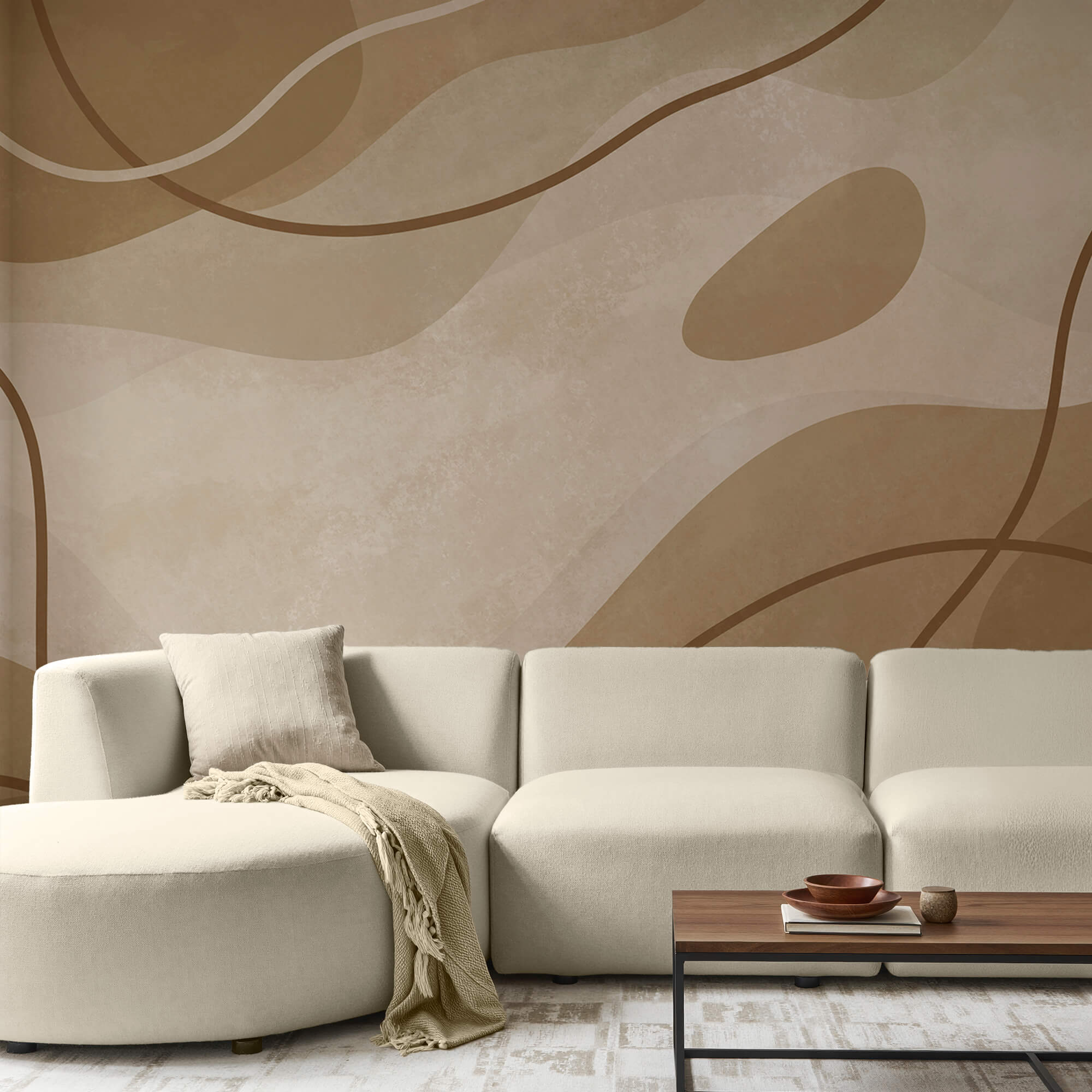 Brauner und weißer Hintergrund