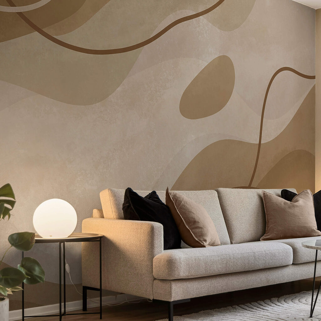 Brauner und weißer Hintergrund