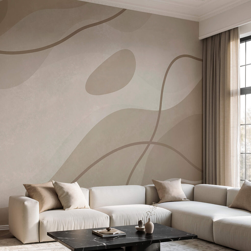 Beiger und weißer Hintergrund mit Linien Beiger und weißer Hintergrund mit Linien