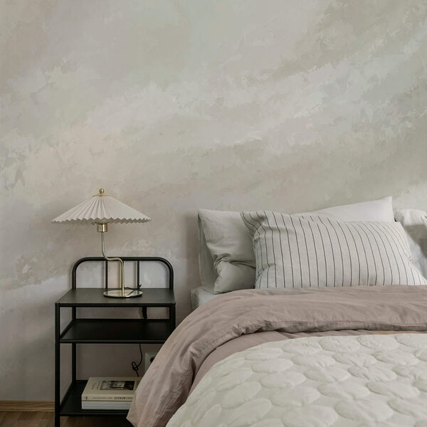 Sanfte Wellen in zarten Farbtönen Sanfte Wellen in zarten Farbtönen