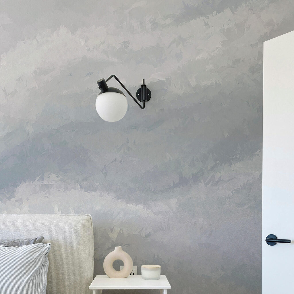 Sanfte Wellen in zarten Farben