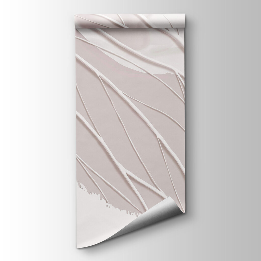 White lines on a white surface