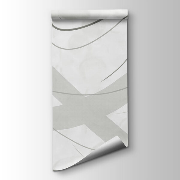 White and grey background with lines and curves White and grey background with lines and curves