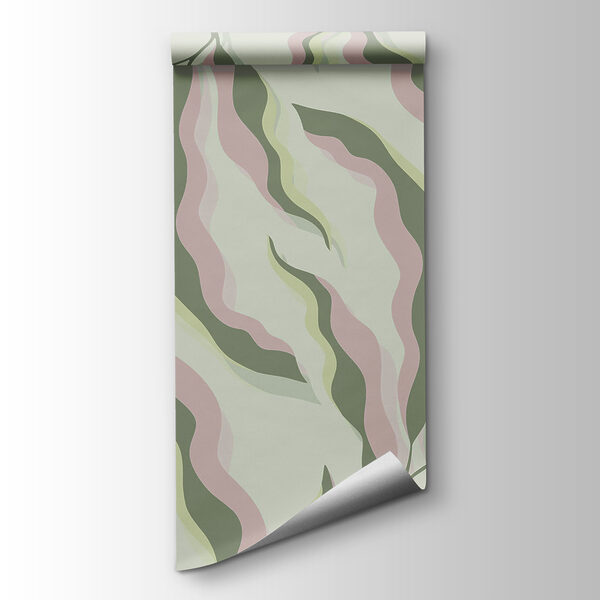 Pattern of leaves on a light background Pattern of leaves on a light background