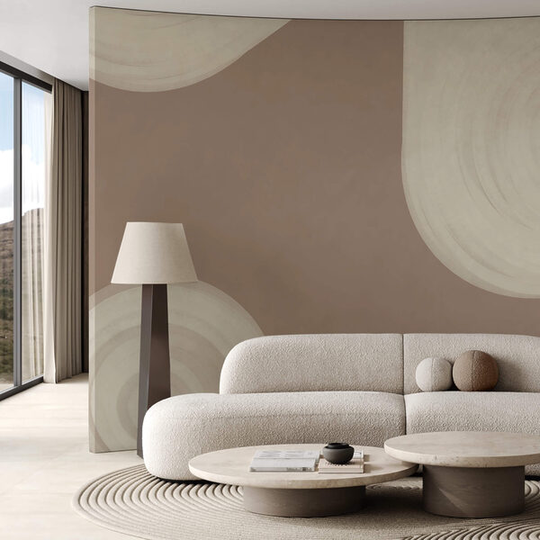 Weiße wirbelnde Kreise Weiße wirbelnde Kreise