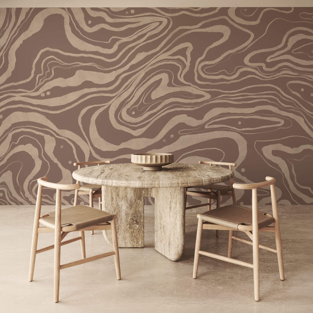 Braunes und weißes Muster Braunes und weißes Muster