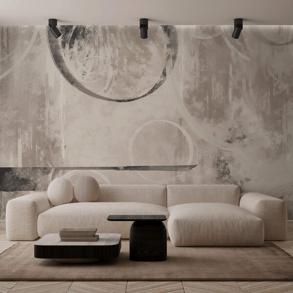 Abstrakte Muster in neutralen Farbtönen