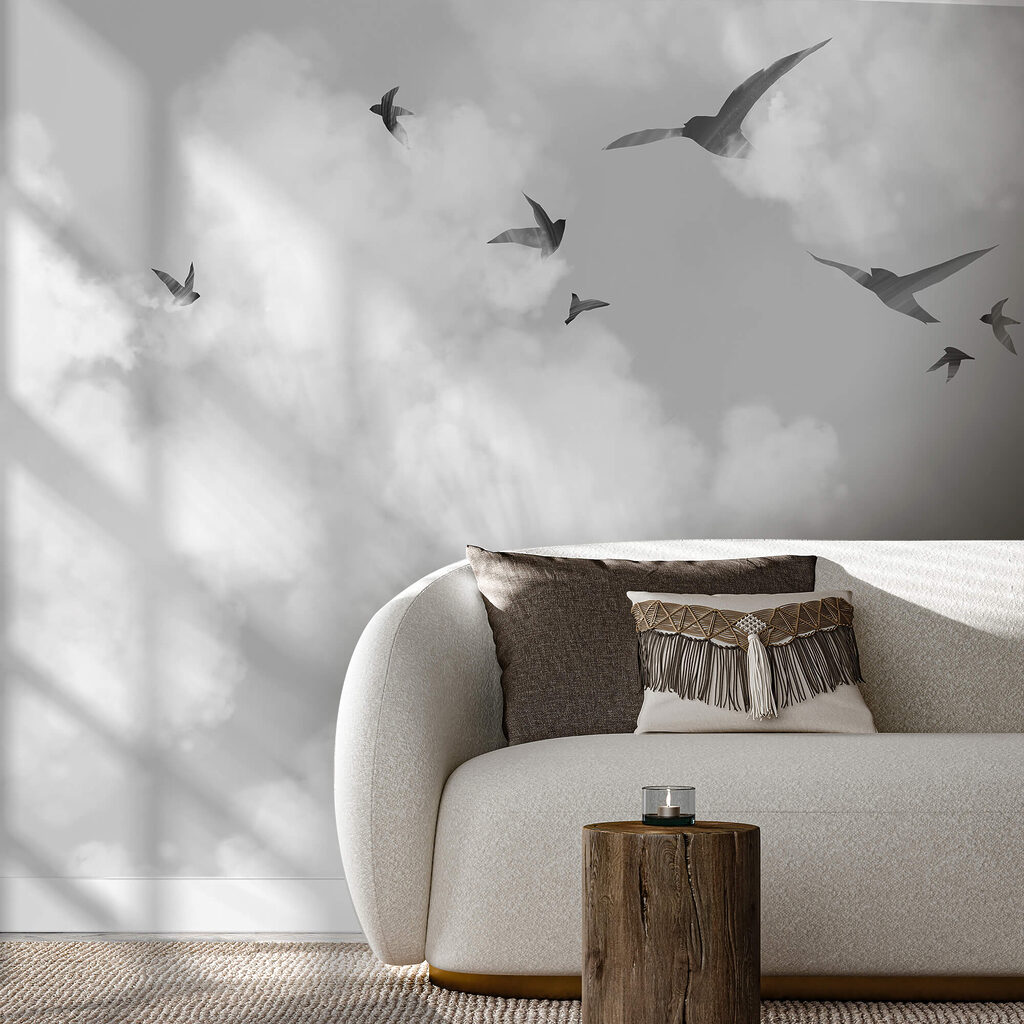 Vögel fliegen Vögel am Himmel