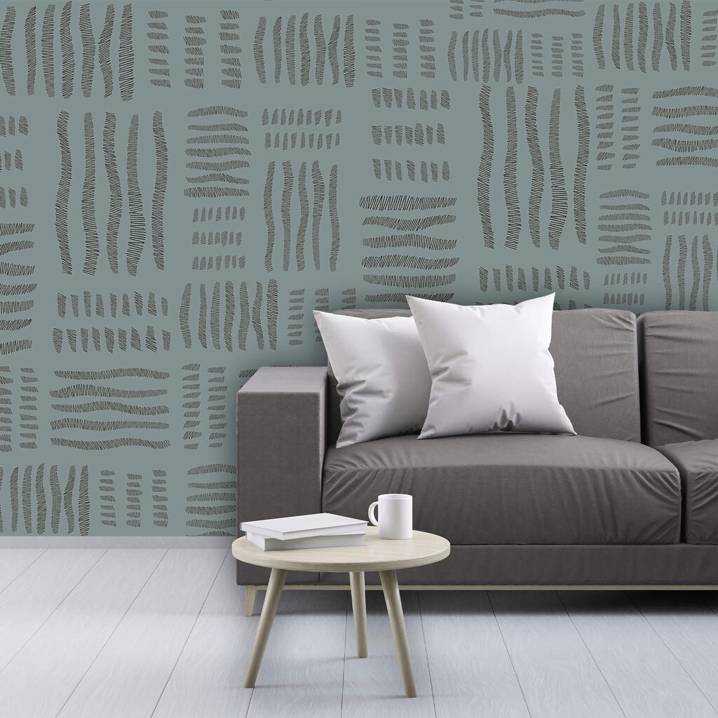 Muster aus schwarzen und weißen Linien