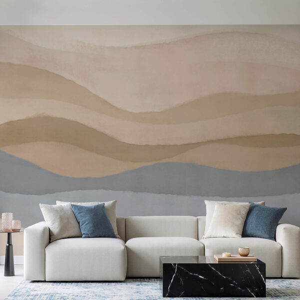 Gemälde eines Strandes