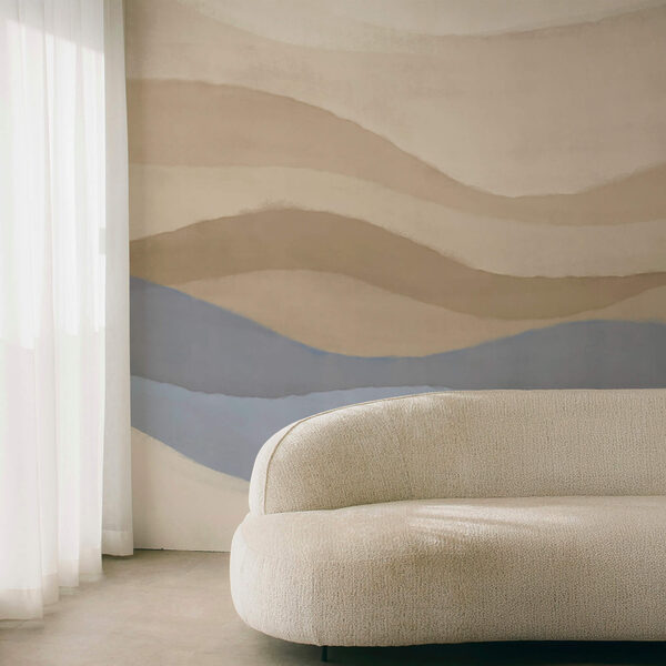 Gemälde eines Strandes