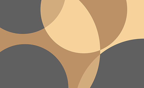 Dynamic shapes in soothing tones