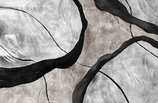 Black and white painting