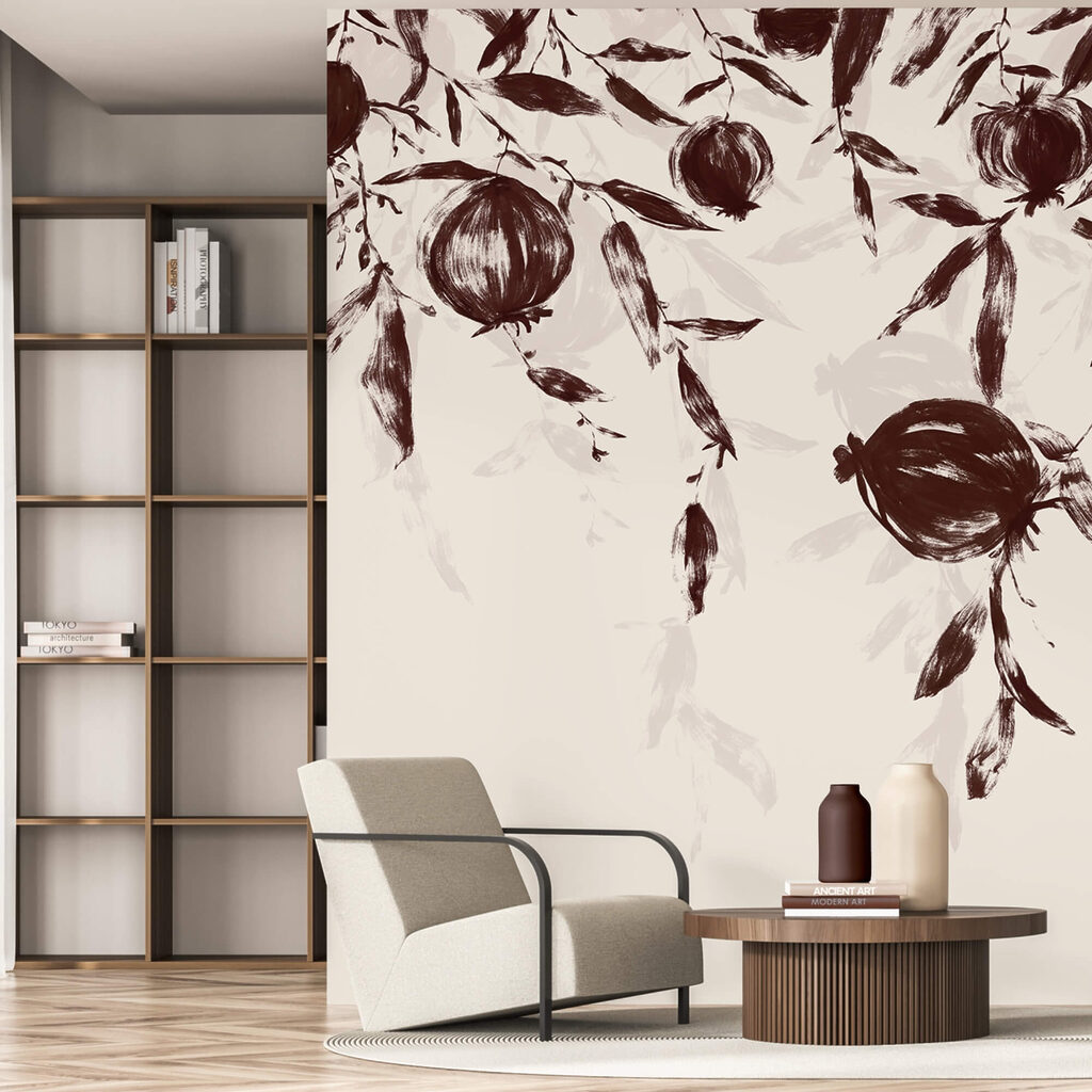 Gemälde von Früchten an einem Ast Gemälde von Früchten an einem Ast