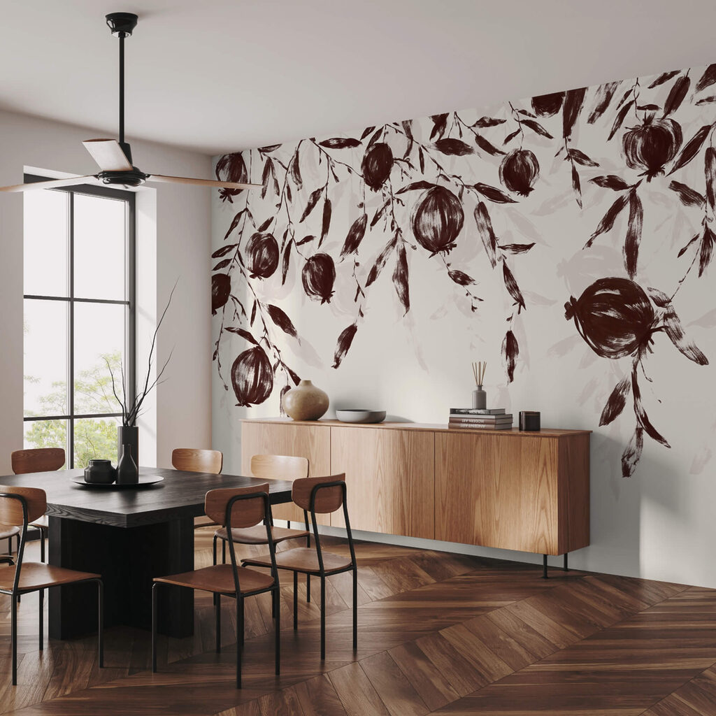 Gemälde von Früchten an einem Ast Gemälde von Früchten an einem Ast