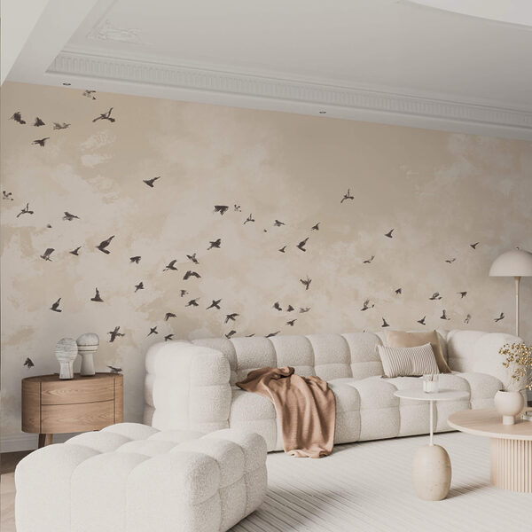 Vogelschwarm am Himmel Vogelschwarm am Himmel