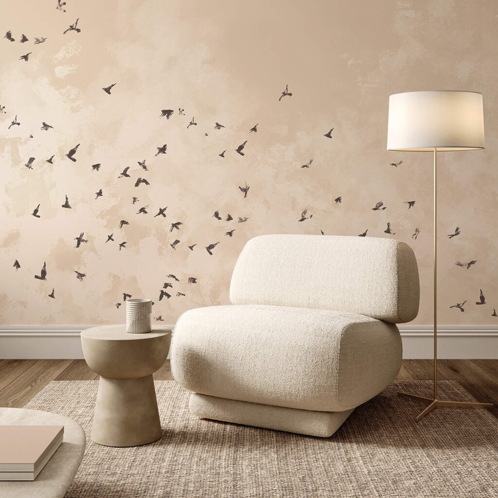 Vogelschwarm am Himmel Vogelschwarm am Himmel