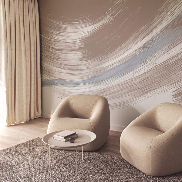 Sanfte Farbtöne verschmelzen in sanften Bewegungen Sanfte Farbtöne verschmelzen in sanften Bewegungen