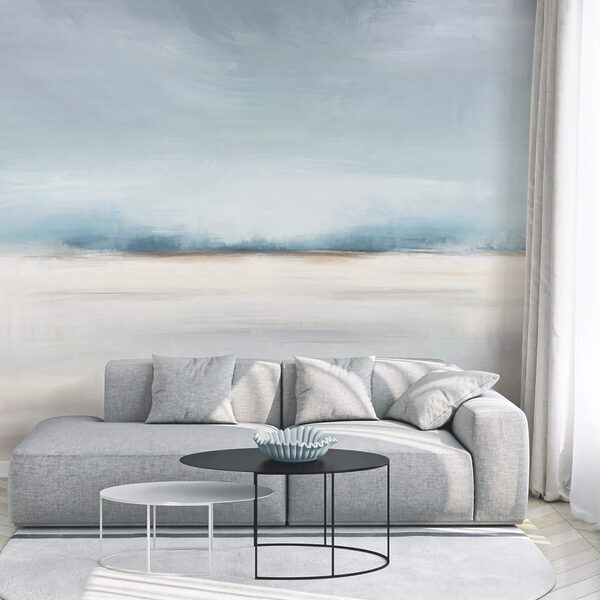 Landschaft mit bewölktem Himmel