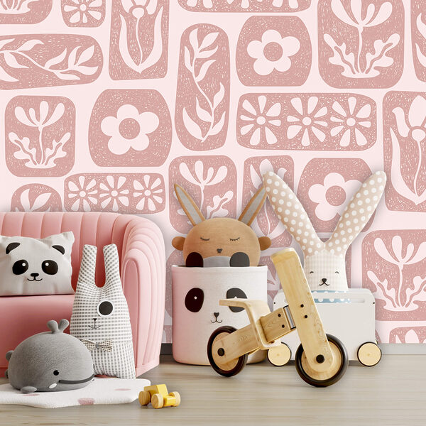 Blumen- und Blattmuster Blumen- und Blattmuster