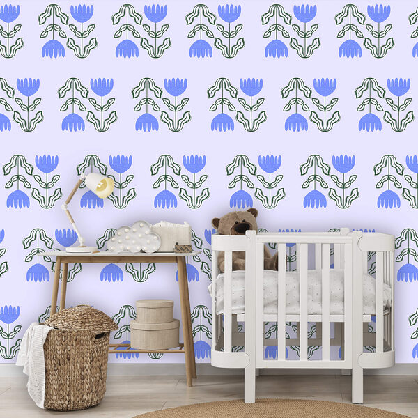 Blumen- und Blattmuster Blumen- und Blattmuster