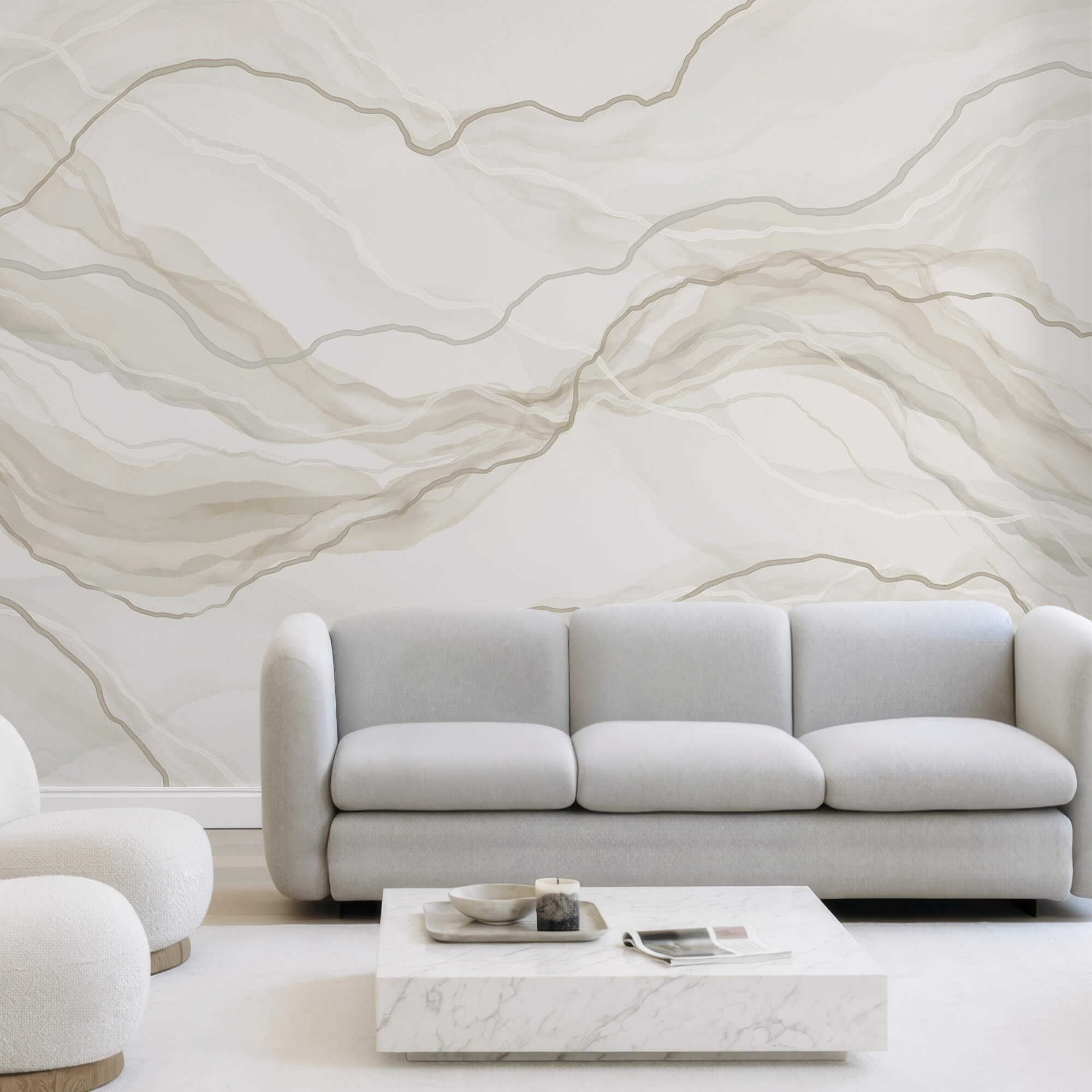 Weiß-grau marmorierte Oberfläche Weiß-grau marmorierte Oberfläche