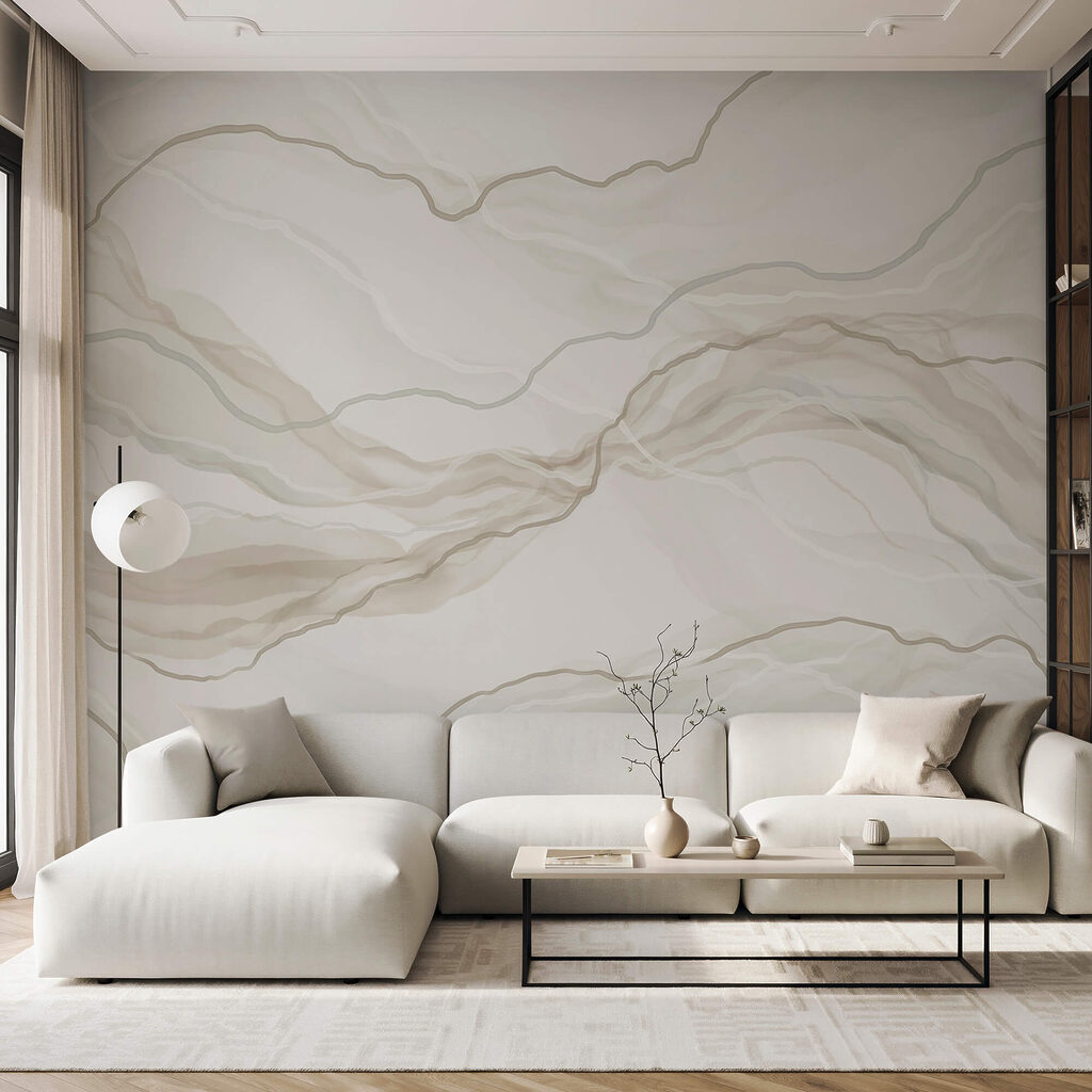 Weiß-grau marmorierte Oberfläche Weiß-grau marmorierte Oberfläche
