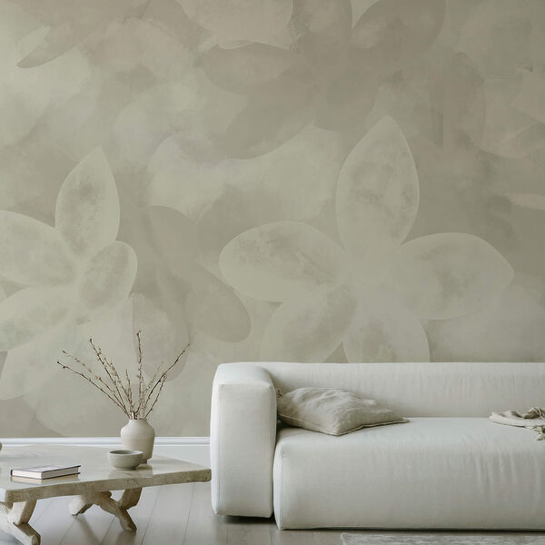 Weißes Blumenmuster Weißes Blumenmuster