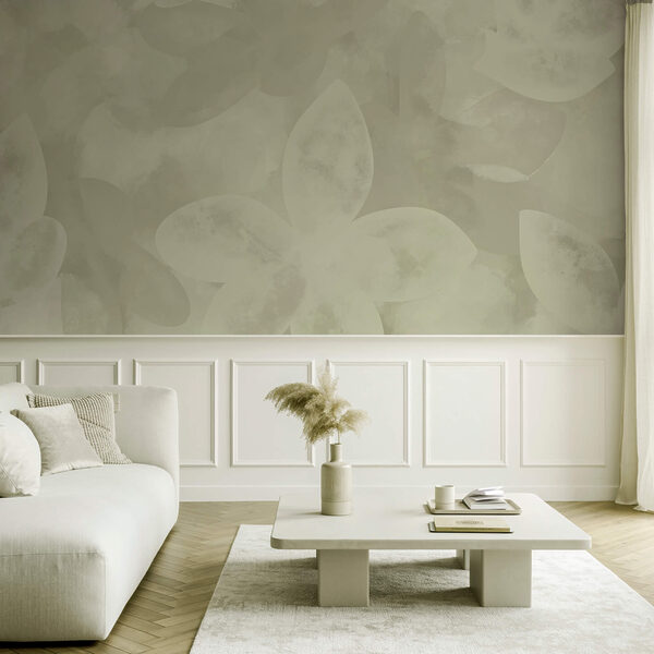 Weißes Blumenmuster Weißes Blumenmuster