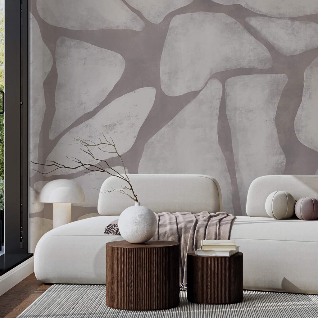 Graue und weiße Felswand