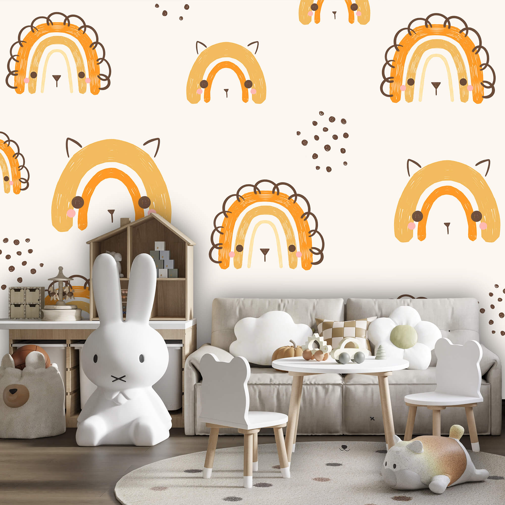 Motiv mit Zeichentrickfiguren